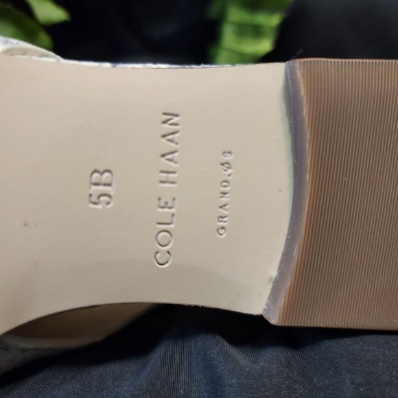 Cole Haan Women's Merrit Skimmer Flats, Ivory Roccia, Size 5B, MSRP $150 - NIB - Picture 10 of 11